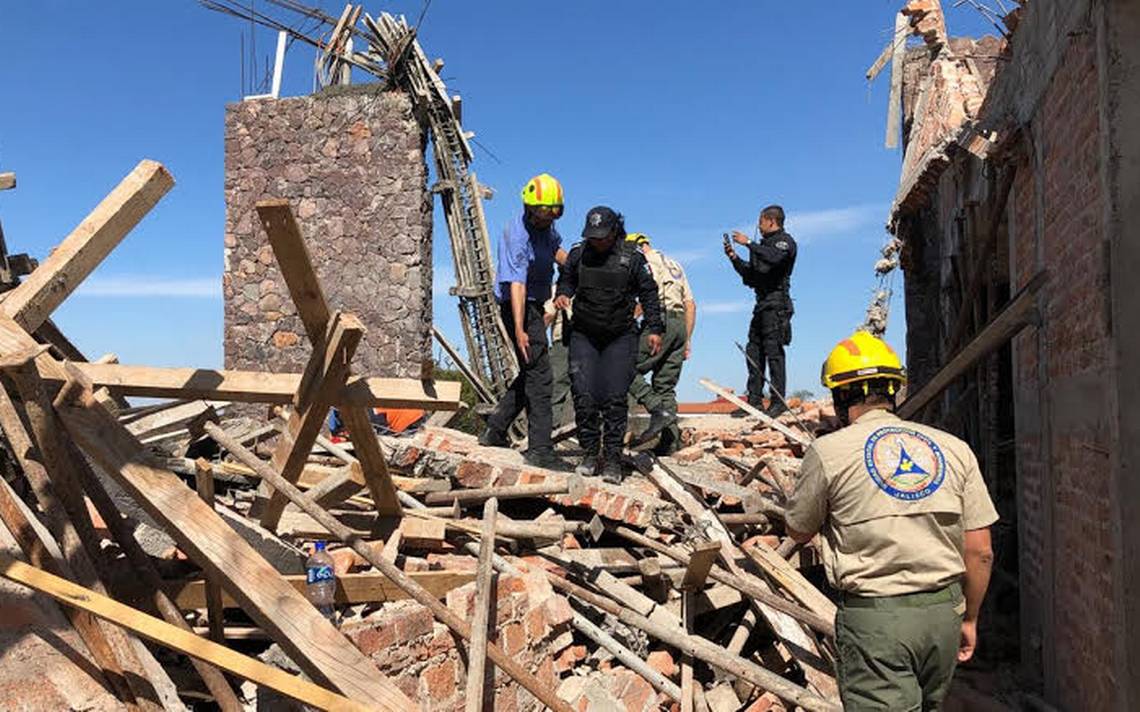 Se Derrumba Obra En Construccin Y Seis Trabajadores Resultan