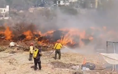 Combaten Un Incendio En El Bosque El Centinela El Occidental Noticias Locales Policiacas Sobre Mexico Guadalajara Y El Mundo