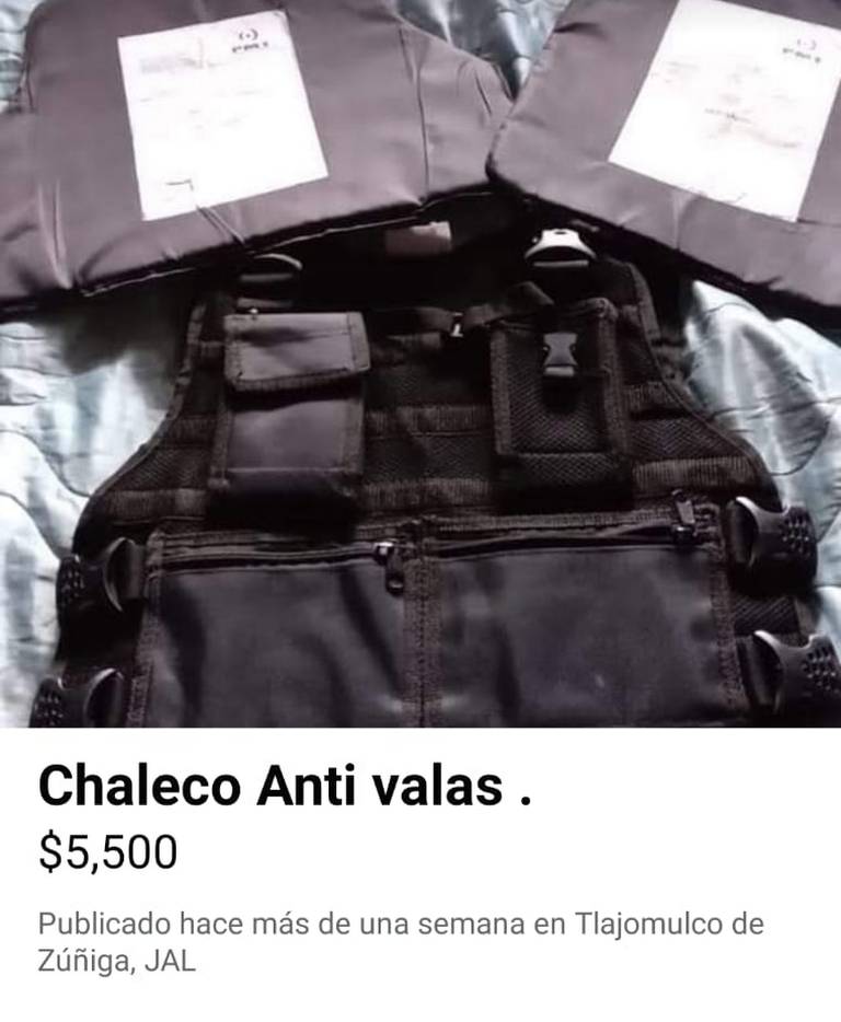 Exponen la vida quienes compran ropa blindada usada - El Occidental |  Noticias Locales, Policiacas, sobre México, Guadalajara y el Mundo