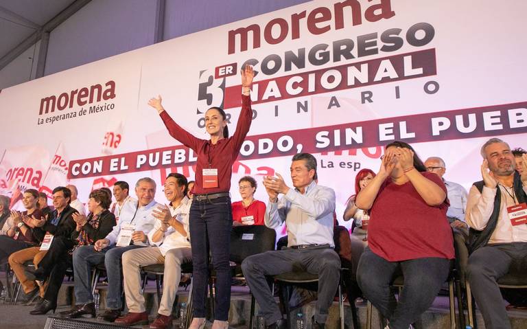 Recibe Sheinbaum respaldo en Congreso nacional de Morena - El Occidental |  Noticias Locales, Policiacas, sobre México, Guadalajara y el Mundo